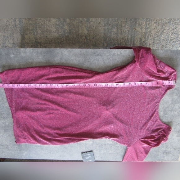 Lulus Red and Silver Bodycon Dress - Picture 6 of 8